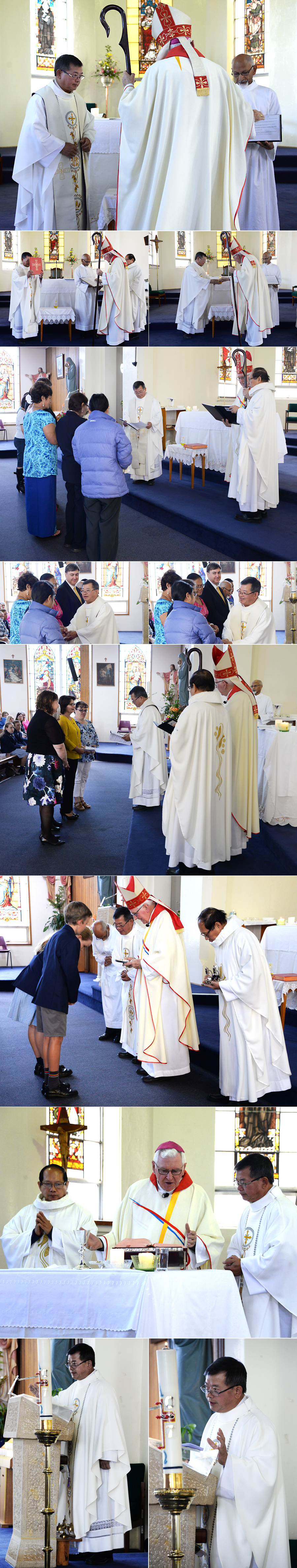 Inauguration of Father John Ho as PP of SJTE Parish
